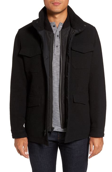 michael kors men's field coat|Michael Kors men's jacket fleece.